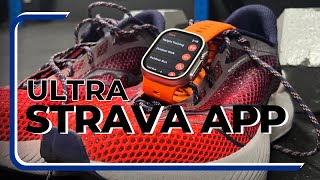 Apple Watch ULTRA - STRAVA App (Free Version) for Running Workouts!!! #applewatchultra  #running