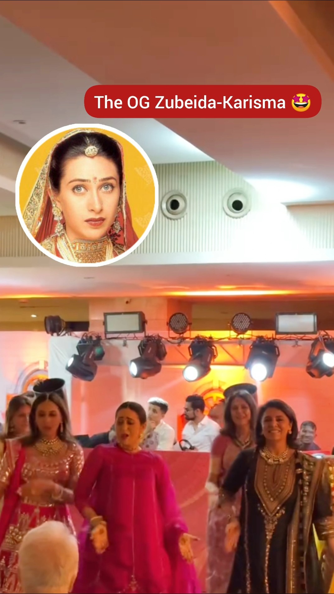 The OG Zubeida #karismakapoor grooves at her mehendi song ? #filmykalakar ?- Amrit Kaur