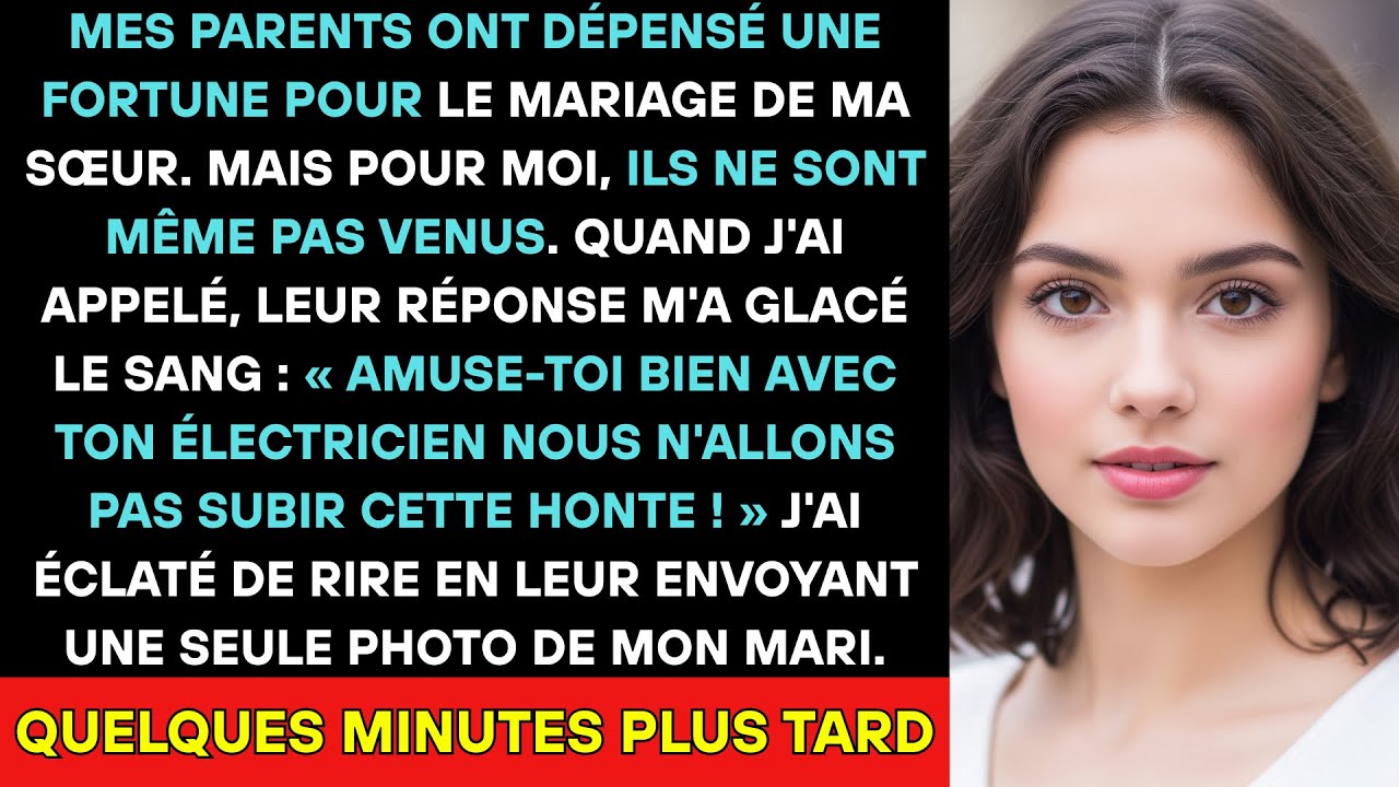 Mes Parents Ont Qualifié Mon Mariage De « Totale Honte » — Mais Ils Ignoraient Cet Énorme Secret.