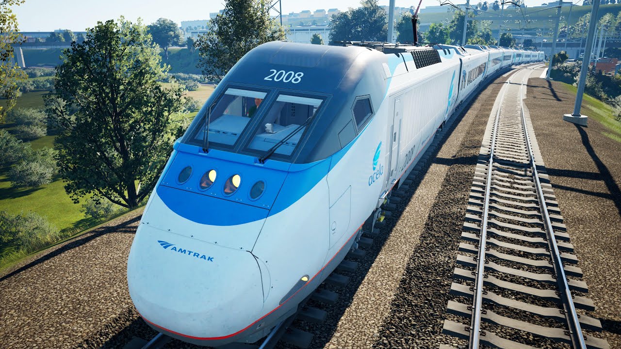 Keep rolling 🚆 Train Sim World 6 Acela Express 2026.01.17.