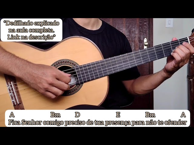 Fica Senhor Comigo (Teclado) Partitura católica 