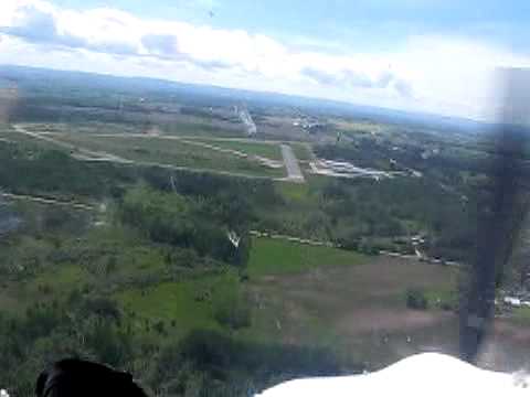 Flying a Zenair CH-300 to Parry Sound, Collingwood, Edenvale, homebuilt, experimental aircraft