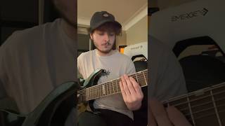GROOVY 8 STRING THUMP RIFF (Ando San - Get Away) #guitar #guitarcover #8string #thump