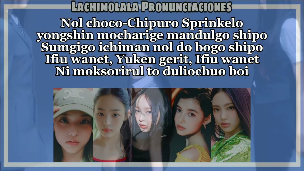 NEW JEANS COOKIE (PRONUNCIACIÓN FÁCIL/ LETRA FÁCIL/ EASY LYRICS/ LETRA SIMPLIFICADA) YouTube NEW JEANS COOKIE (PRONUNCIACIÓN FÁCIL/ LETRA FÁCIL/ EASY LYRICS/ LETRA SIMPLIFICADA) YouTube