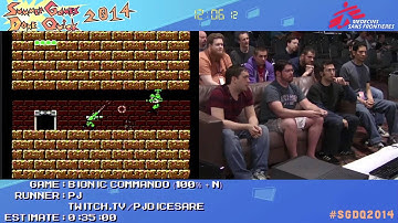 Bionic Commando by PJ in 27:47 - SGDQ2014 - Part 134