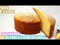 BIZCOCHO de LECHE CONDENSADA (SIN HORNO NI MICROONDAS)🍰🥛 Muy ALTO Y ESPONJOSO🍰🥛