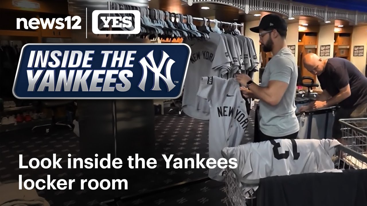 What happens behind the scenes in the Yankees locker room? - Inside The Yankees | News 12 Originals