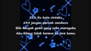 Ksatria Feat Gina Youbi - 123 234 ★ LIRIK ★