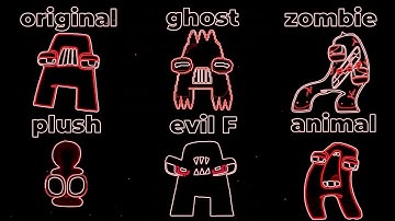 Alphabet Lore But Everyone ALL Different Versions Vocoded