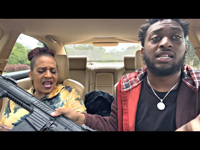 ACTING HOOD IN FRONT OF MOM PRANK