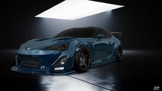 Custom Made 2013 Toyota GT86 In 3DTuning