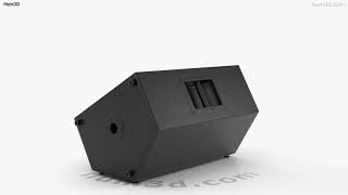 Speaker System On Ground 3D model by 3DModels.org