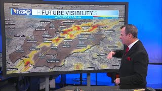 Near record warmth the next few days