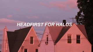 Video thumbnail of "headfirst for halos // my chemical romance - lyrics"