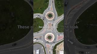 Can drivers figure out these double roundabouts