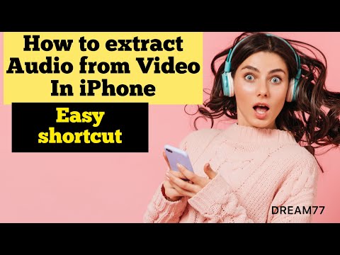 How to extract audio from video in iPhone | Easy method