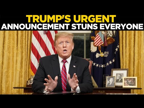 Trump LIVE Urgent National Address Leaves America Stunned Trump Breaking News Live US NEWS
