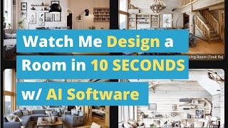 AI Interior Design Software - Watch Me Design Rooms in 10 Seconds Flat screenshot 4