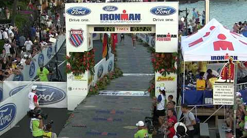 Alice McClure - Hawaii Finish line