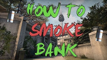 CSGO: Tutorial How to smoke Bank on de_overpass