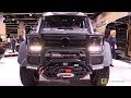 2018 Mercedes G500 Brabus 550 Adventure 4x4 Squared - Walkaround - 2017 Frankfurt Auto Show