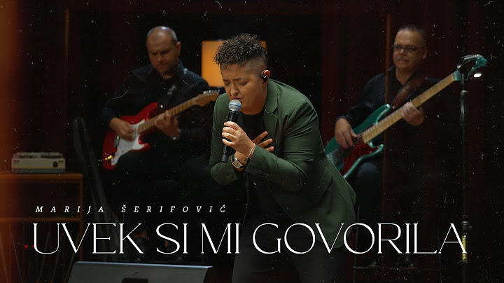 MARIJA SERIFOVIC - UVEK SI MI GOVORILA / LIVE SESSION 2024