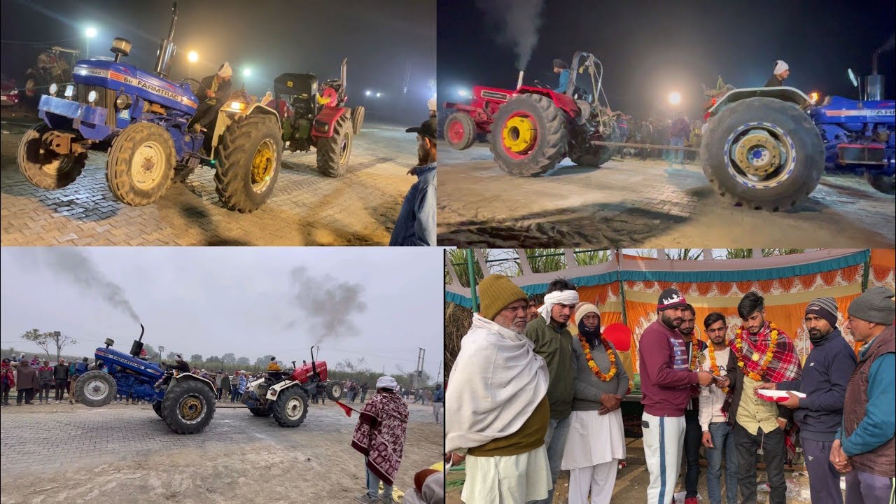 सिसोली टोचन मुकाबला 4th Position। बहुत बड़ियां रहा मेला। Farmtrac 60 टोचन।