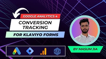 Klaviyo Form GA4 Conversion Tracking