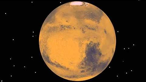 Mars Rotating