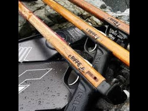 riffe ユーロ100ET Riffe Euro Series - Wooden Euro spearguns for spearfishing