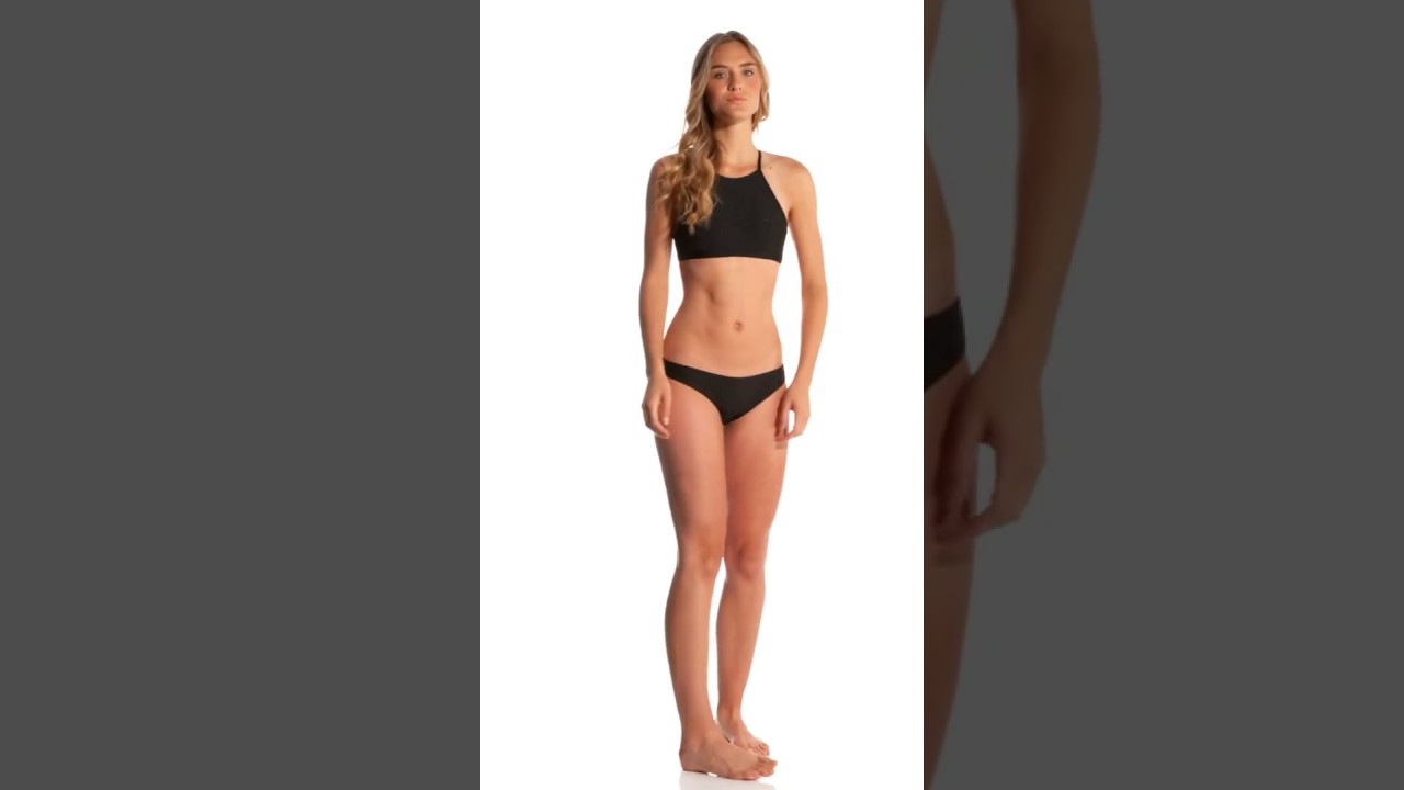 Duskii Halter Neoprene Bikini Top | SwimOutlet.com