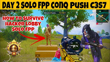 DAY-2 Solo fpp Conqueror rank push C3S7 | diamond 3 to conqueror | Solo fpp Conqueror tips.