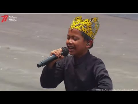 FULL Farel Prayoga ojo di banding bandingke. Hut RI 77 Istana Negara