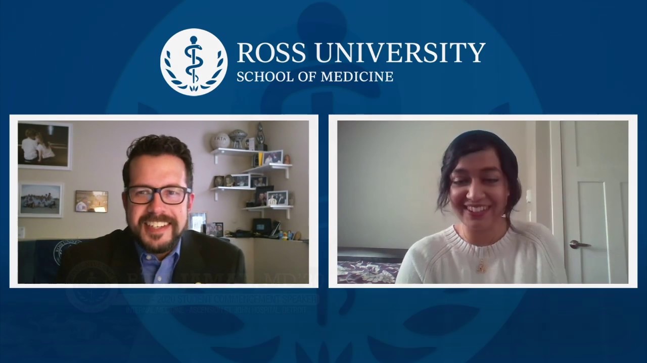 RUSM Student Commencement Speaker Rida Jamal MD '20 Livestream Recap ...