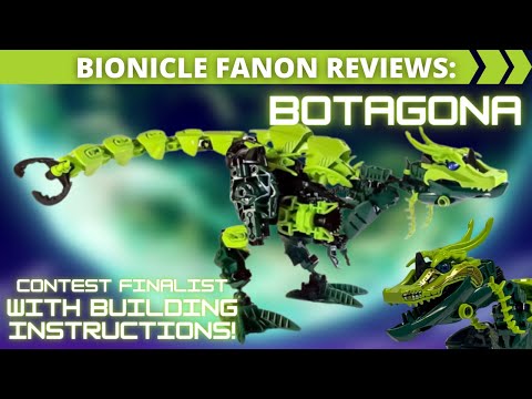 Botagona: Bionicle Dinosaur Contest Finalist Fanon Review