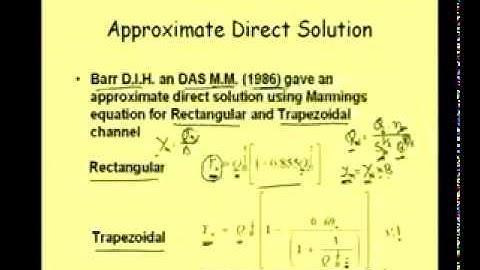 Mod-2 Lec-4 Computation of Uniform Flow Part-2