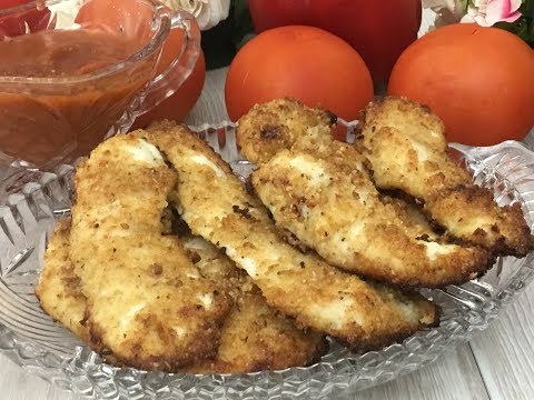 Baked Healthy Easy and Delicious Chicken Tenders Parmesan