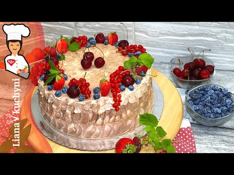 Video: Pusinková Torta S Krémom Z Mascarpone