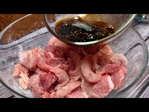 Мясо по-Китайски, очень вкусный и простой способ приготовления (остренько)