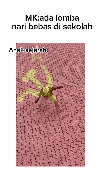 anak sejarah pasti tahu gerakan tari seperti ini 🤫 #sejarah #joget #memes #shorts #pki