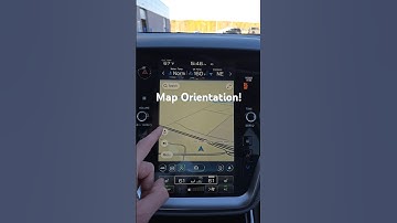 Navigation Map Orientation on Subarus #subaru #outback #ascent #forester