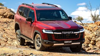 Новый Toyota Land Cruiser 300 (GR Sport) 2024 года — легендарный внедорожник Off Road Drive