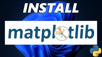 How To Install Matplotlib In Windows