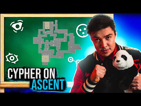 GAMBIT NATS CYPHER GUIDE ON ASCENT IN VALORANT