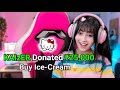 Donating 25000 to small streamers