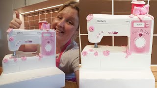 Sewing Machine Cake Topper