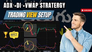 &quot;ADX + DI + VWAP Strategy (Telugu) - High Accuracy TradingView Setup!&quot;