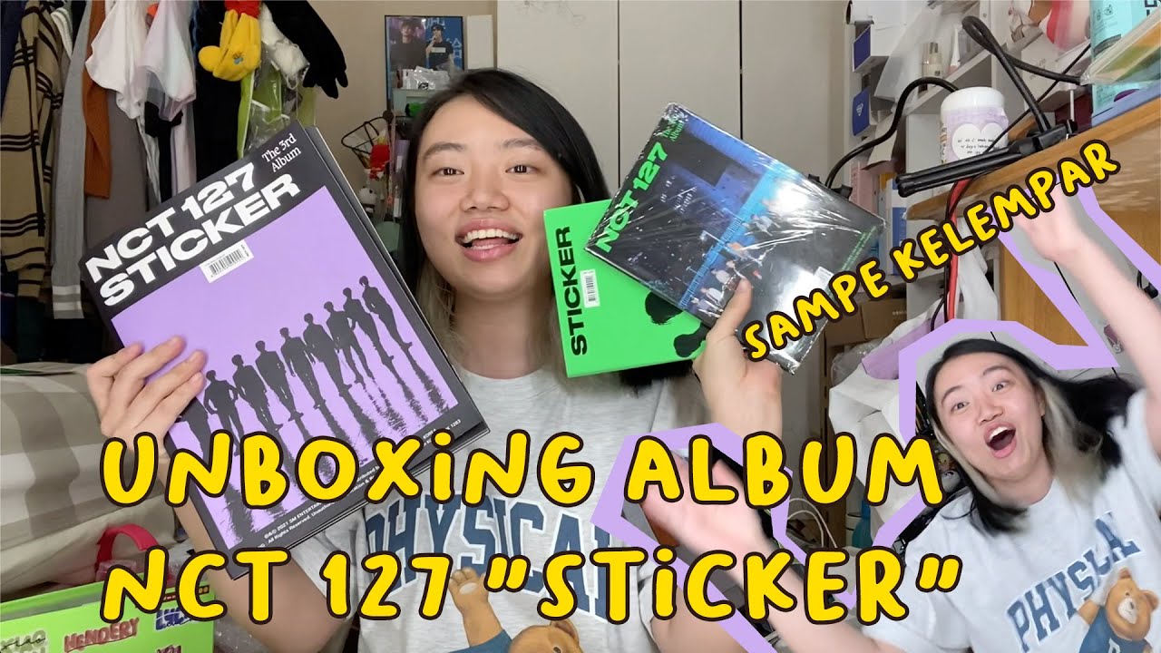UNBOXING NCT 127 STICKER (Lagi) ALBUM | BAJU KEMBARAN ADALAH KUNCI????