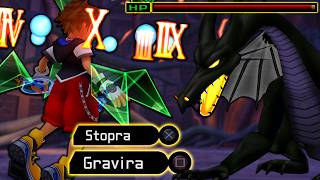 This DELETES Bosses in Kingdom Hearts 1...