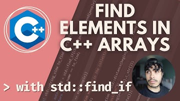 Finding Items In C++ Arrays With std::find_if